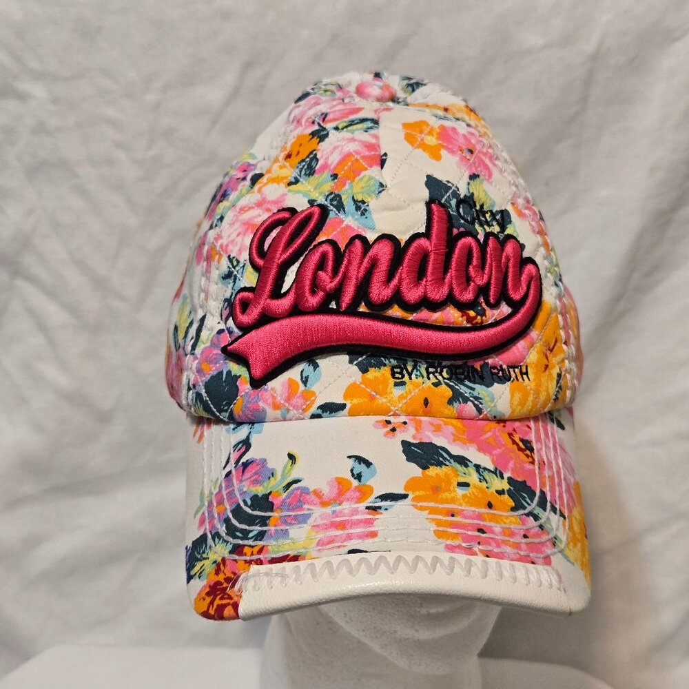 Robin Ruth Embroidered*LONDON" Graffiti Colorful Snapback Adjustable‎ Cap Hat